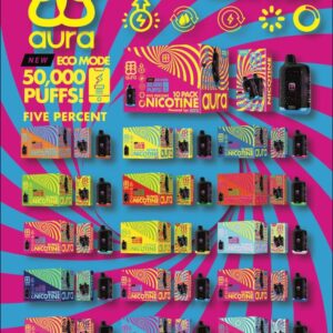 Hitz Aura Nicotine 50,000 puffs